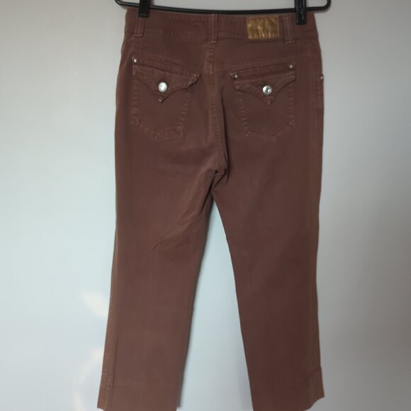 Tuzzi Italy Women's Soft Slim Denim Jean Pants, Size US 10, F 40 - Picture 4 of 6